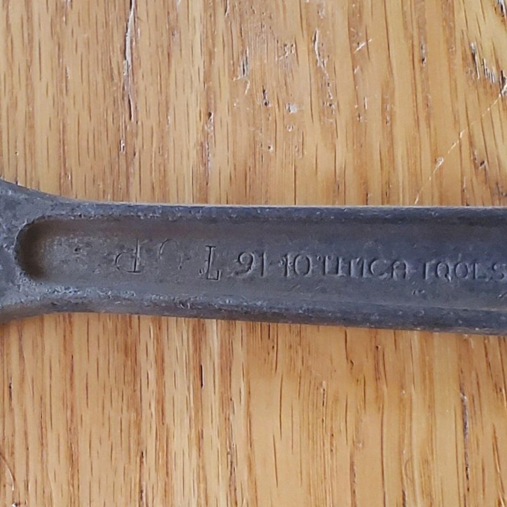 Vintage Utica 91-10 crescent wrench